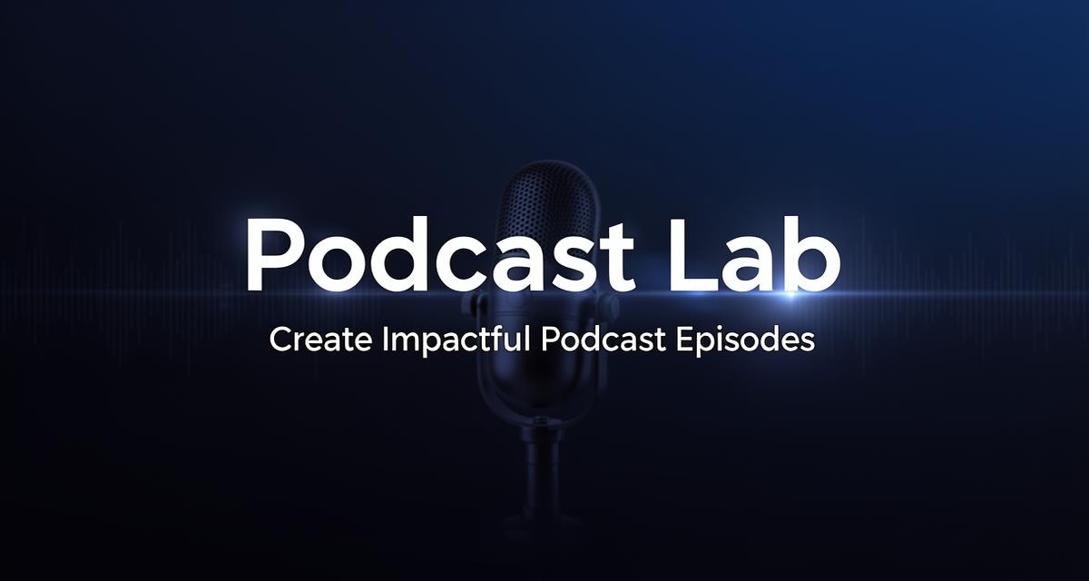 Podcast Lab - Create Impactful Podcast Episodes